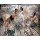 РЕПРОДУКЦИИ НА КАРТИНИ В руска баня (1916)